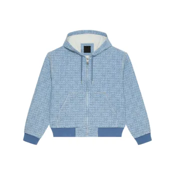 Givenchy Denim Hooded Jacket