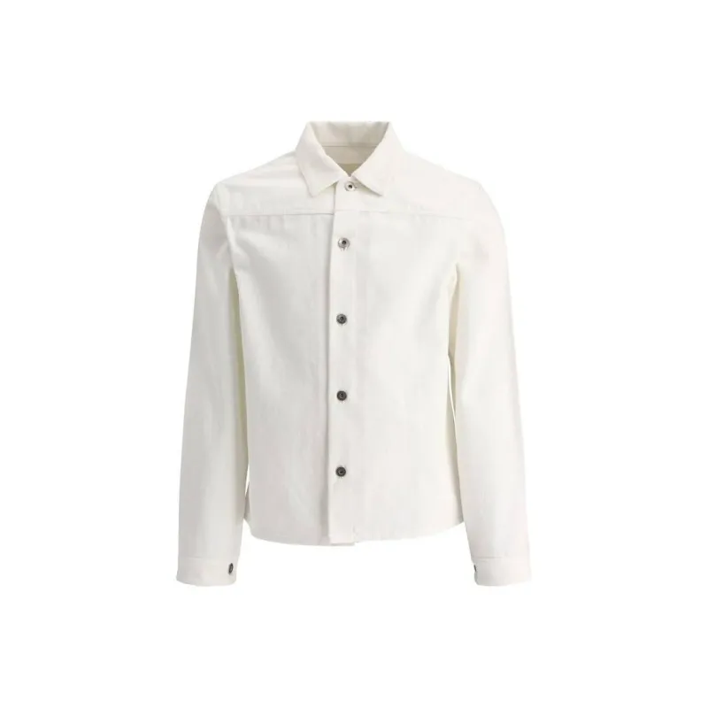 JIL SANDER Long Sleeved Buttoned Denim Shirt-0