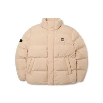 MLB Base Logo Down Jackets Unisex Khaki