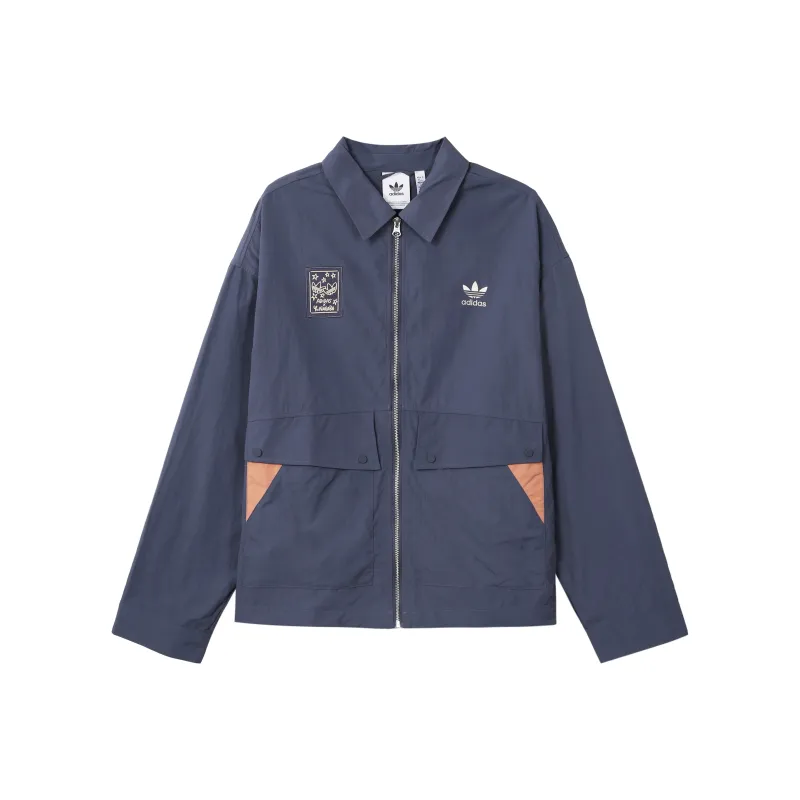 Adidas Originals x ZHANGCHANGXIONG Jacket Men's Navy Blue-0