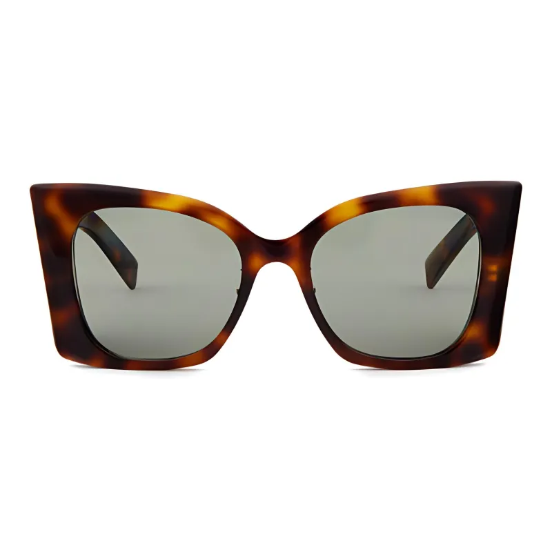 SAINT LAURENT Eyewear Blaze Tortoiseshell effect Sunglasses-1