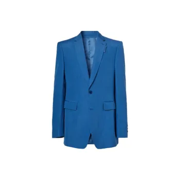 Burberry SS21 Business Suits Coats Men's Blue