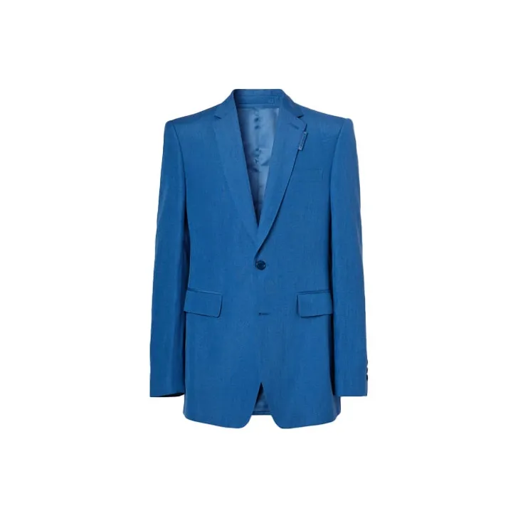 Burberry SS21 Business Suits Coats Men's Blue-0