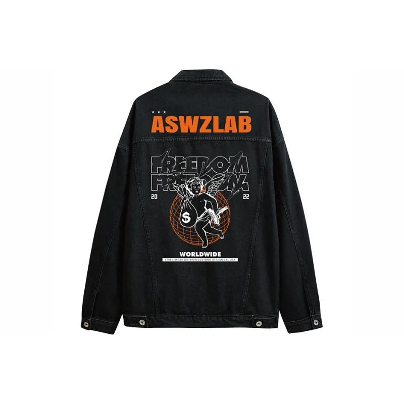 ASWZ Denim Jackets Unisex-0