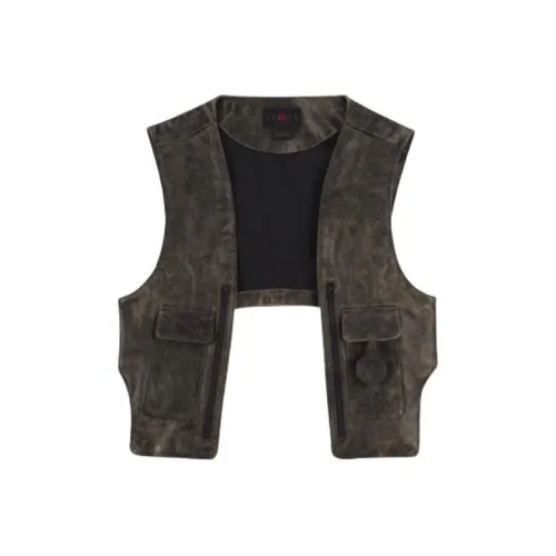 JORDAN X J Balvin Leather Vest