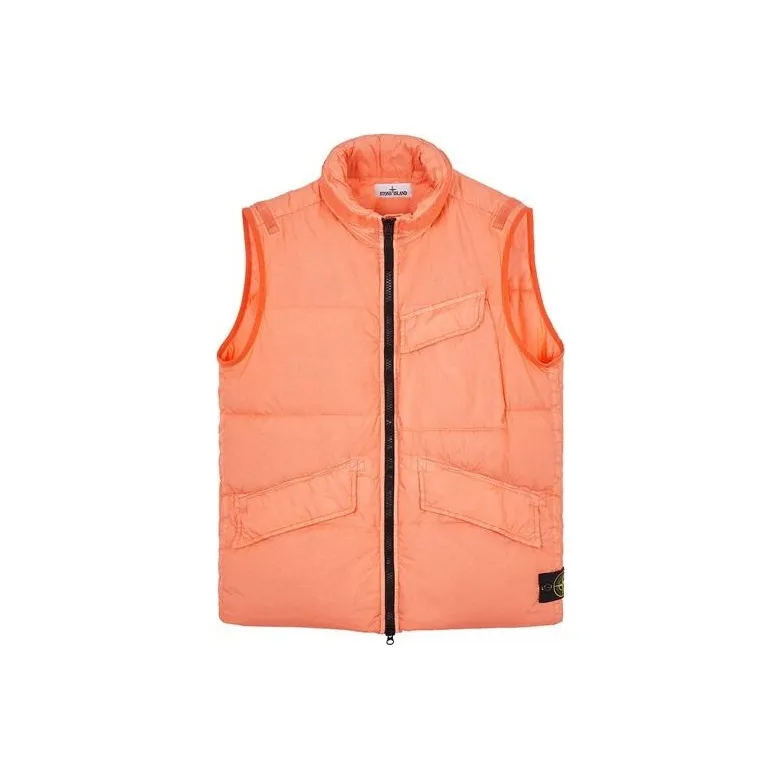 STONE ISLAND G0123 Garment Dyed Crinkle Reps R-NY Down Gilet-0