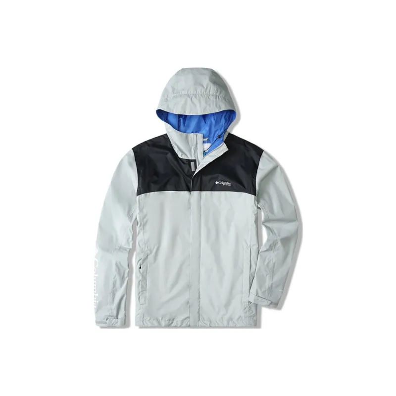 Columbia Windbreaker Jacket Men's Light Gray-0