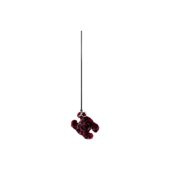 CELINE Wool Keychains Men's Red