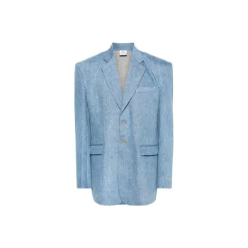 Vetements Oversize Button-Up Blazer