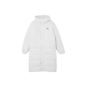 PUMA LONG DOWN COAT Down Jacket Unisex White