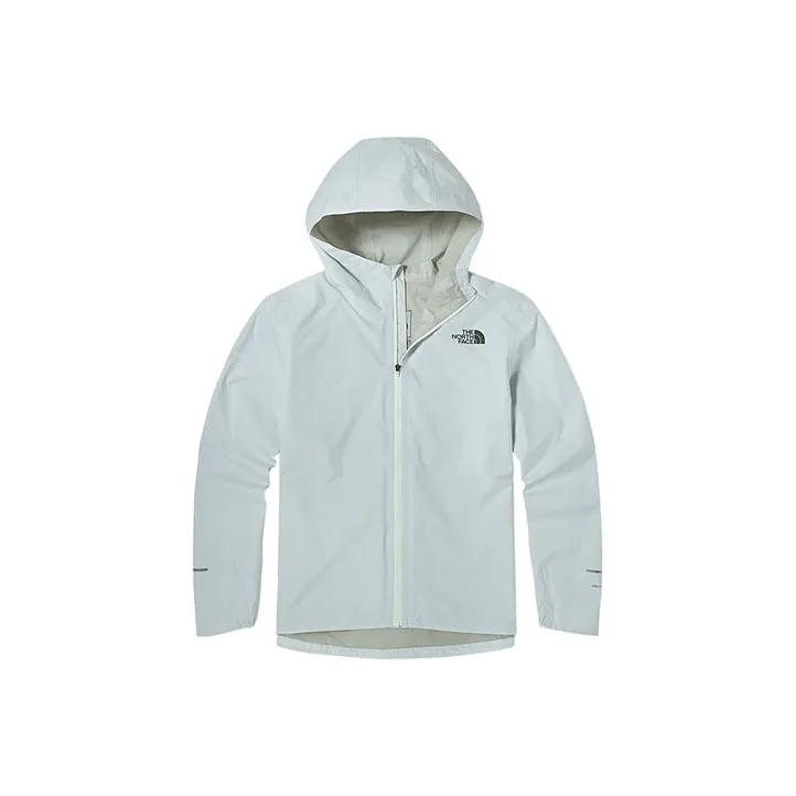 THE NORTH FACE Outdoor Hiking Waterproof, Windproof, And Breathable Windbreaker Jacket Men's White-0