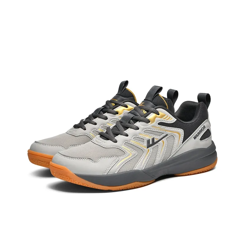 Warrior Cushioning Abrasion Resistant Breathable Low Top Badminton Shoes Unisex-12