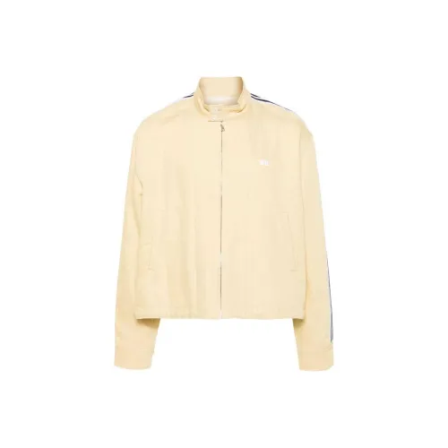 Wales Bonner Logo Embroidered Zip-Up Jacket
