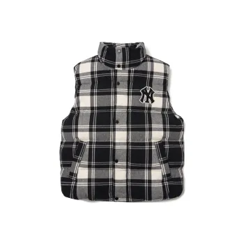 MLB Vests Unisex Plaid