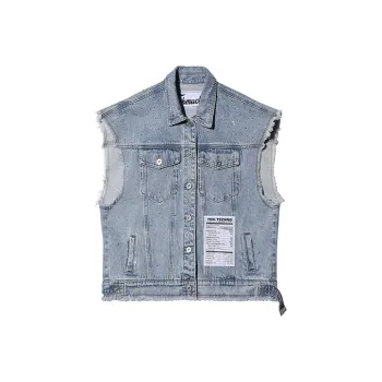 TCH Vests Unisex Denim Blue