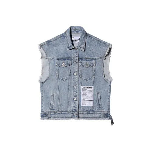 ONIARAI Stick Series Vest Mens Denim Blue