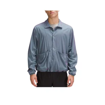 Lululemon Lab Series Jackets Men Tide Blue/Power Purple