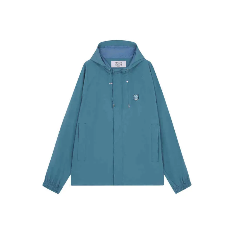 Maison Kitsune Jackets Coats Unisex Cabrio Blue-0