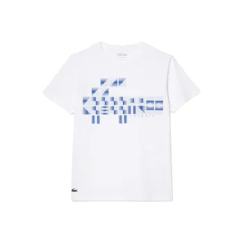 LACOSTE Djokovic Collaboration T Shirts Men White