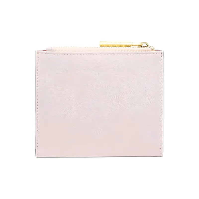 PIERRE CARDIN Cow Leather Wallet Women's Light Pink-3