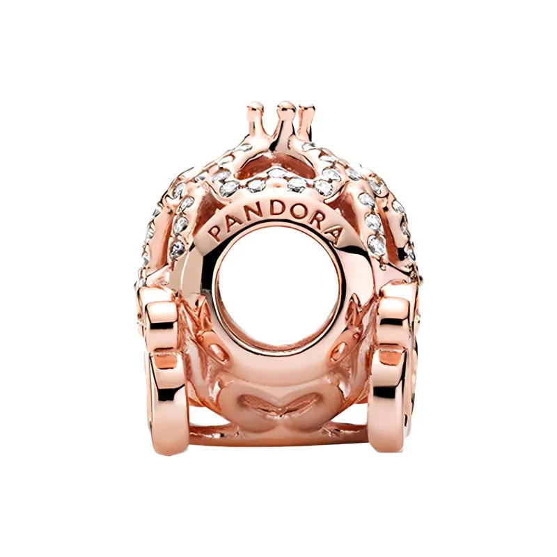 Pandora Copper Silver Alloy Pendants Women's-1