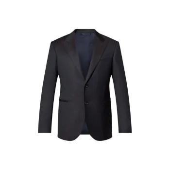 LOUIS VUITTON Single Breasted Pont Neuf Jacket Business Suit Men's Black