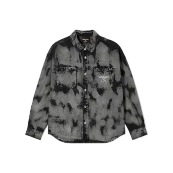 Boy London Denim Jackets Unisex Gray