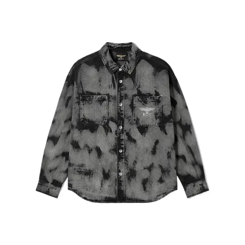 Boy London Denim Jackets Unisex Gray