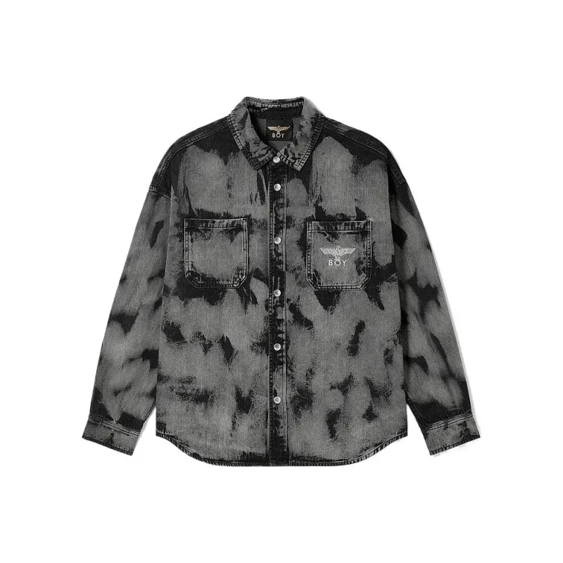 Boy London Denim Jackets Unisex Gray-0