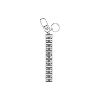 GIVENCHY Metal Keychains Unisex Silver