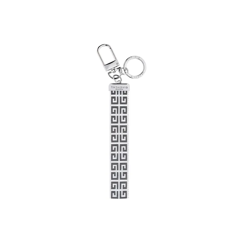 GIVENCHY Metal Keychains Unisex Silver-0