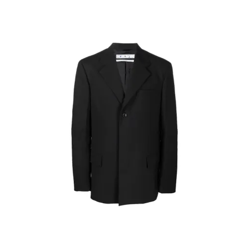 OFF WHITE Industrial belt Single breasted Blazer