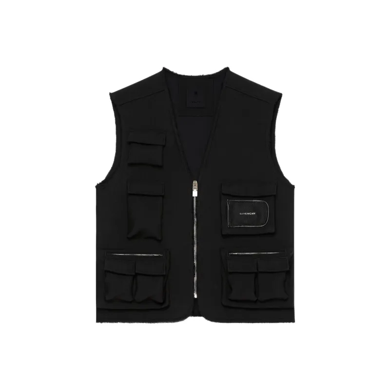 Givenchy Pocket Detailed Fisherman Vest-0