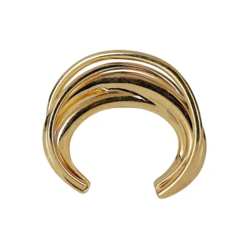 Panconesi Gold plated Triptych Bracelet