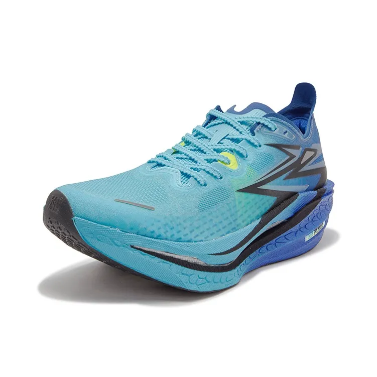 361° Flame 4 Cushioning, Slip Resistant, And Abrasion Resistant Low Top Casual Running Shoes Unisex Aquarius Blue-1