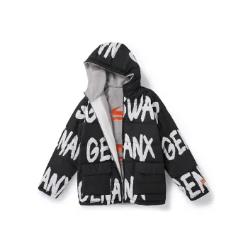 GENANX Puffer Jackets Unisex Gray/Black