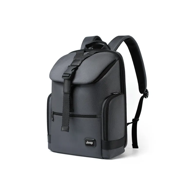Jeep Nylon Backpack Laptop Bag Regular Men's Blue-1