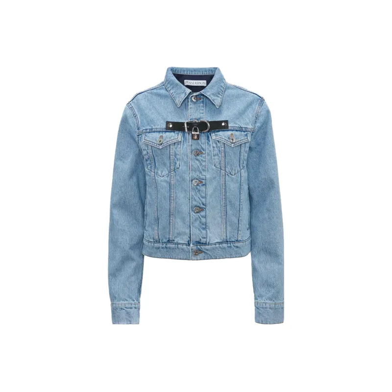 JW Anderson Padlock Strap Trucker Jacket-0