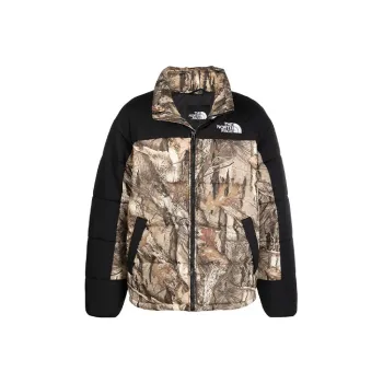 THE NORTH FACE Puffer Jackets Men Black Yellow Multicolor