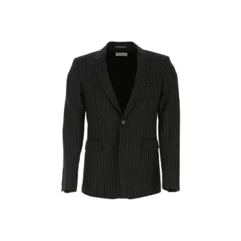 SAINT LAURENT Business Suits Men Black