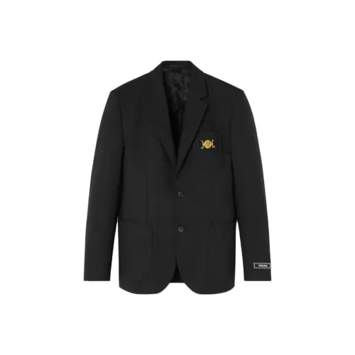 VERSACE Single Breasted Tailored Blazer