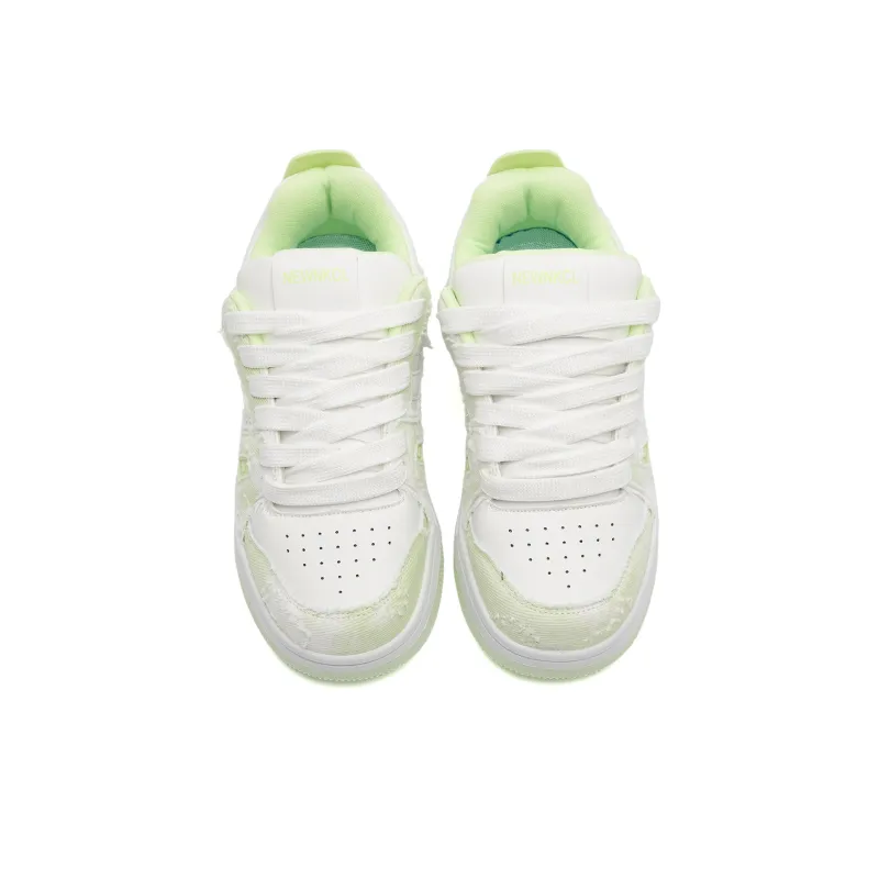 Circle Small Wear resistant And Lightweight Low Top Skateboard Shoes Unisex-15