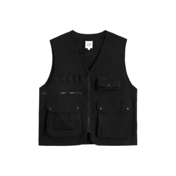 GAP Vests Men Black