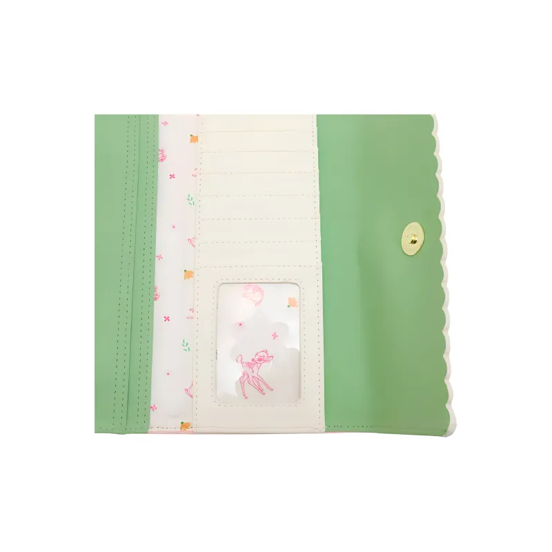 Disney Synthetic Leather Wallet Regular Women's Multicolor-4