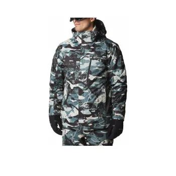 Columbia Whirlibird I Windbreaker Jackets Men Blue Camouflage