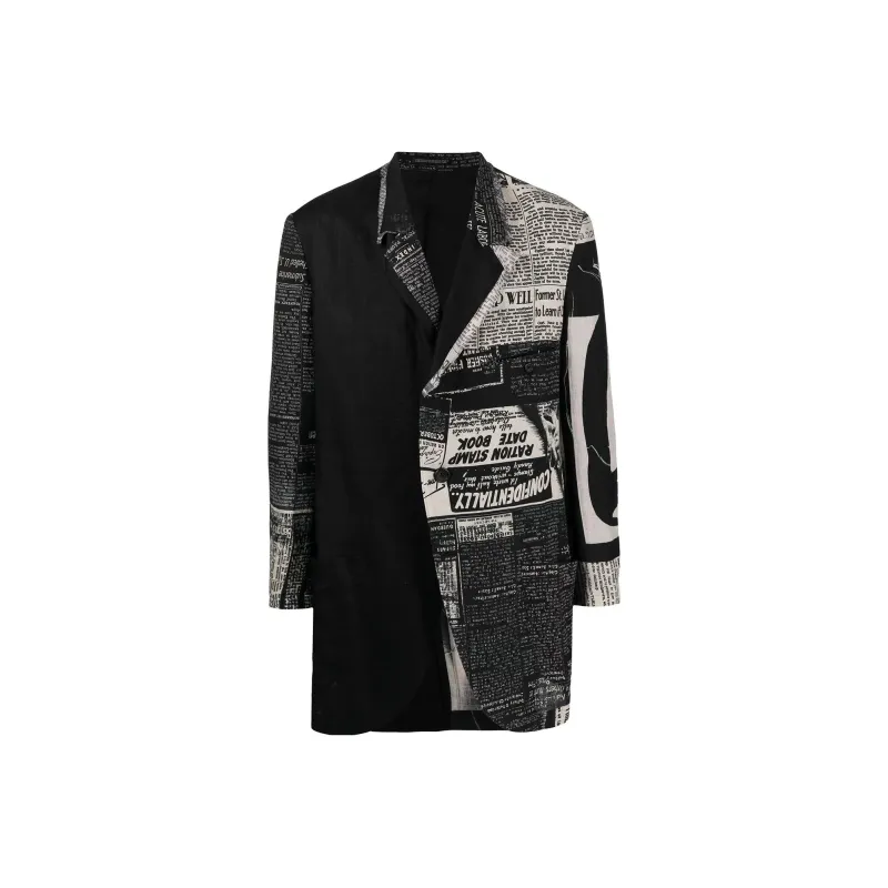 Yohji Yamamoto Business Suits Men Black-0