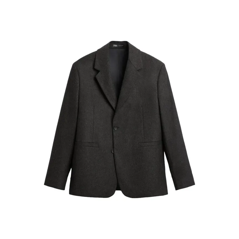 ZARA Business Suits Men Brown-0