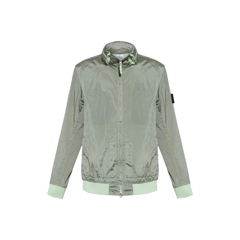 STONE ISLAND SS23 Nylon Meta Jackets Coats Men's Green-0