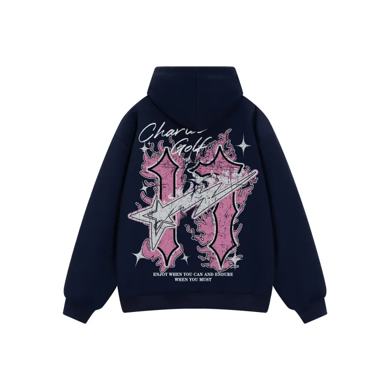 CHARLIE GOLF Sweatshirt Unisex Black-5