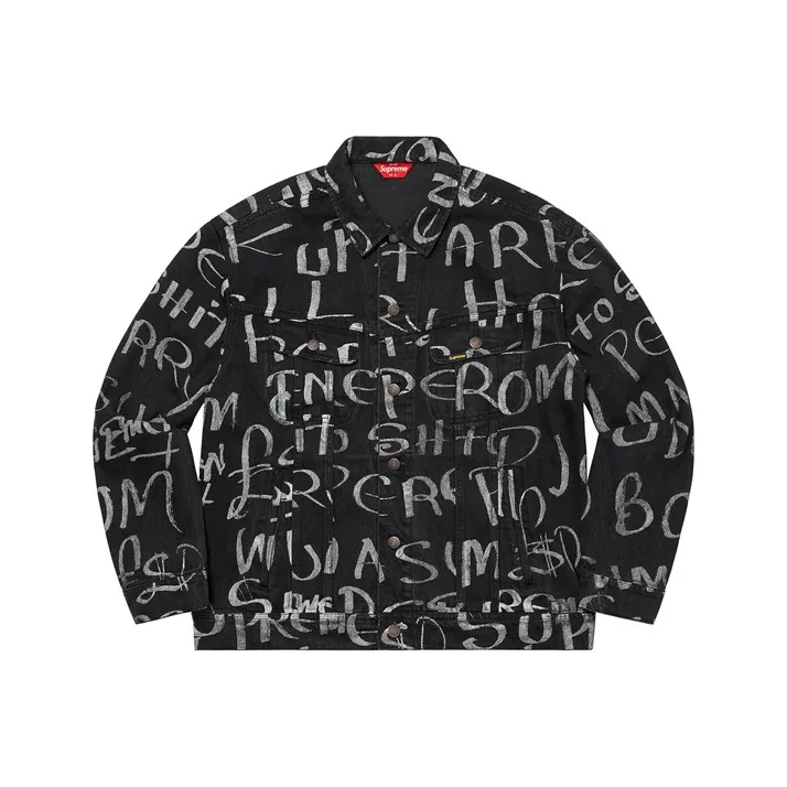 Supreme Black Ark Denim Trucker Jacket-5